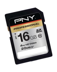 PROFESSIONAL SERIES HIGH-SPEED SECURE DIGITAL HIGH-CAPACITY(TM) CARD (16 GB)