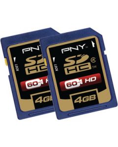4 GB SECURE DIGITAL HIGH-CAPACITY™ CARD, 2 PK