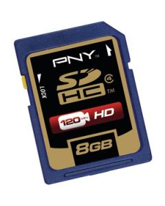 CLASS 4 SECURE DIGITAL HIGH-CAPACITY™ CARDS (8 GB)