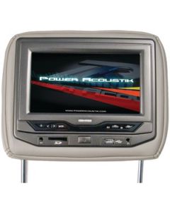 7" UNIVERSAL HEADREST WIDESCREEN VIDEO MONITOR WITH DVD (BEIGE)