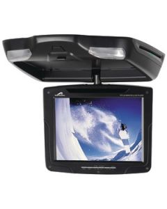 10.4" CEILING-MOUNT FLIP-DOWN MONITOR WITH DVD (BLACK)