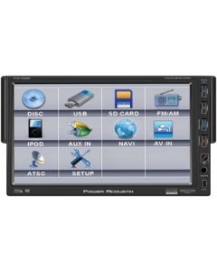 7" NAV-READY IN-DASH TOUCHSCREEN TFT/LCD MONITOR WITH DVD