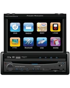 7" NAV-READY IN-DASH WIDESCREEN TFT/LCD MONITOR WITH DVD & BLUETOOTH®