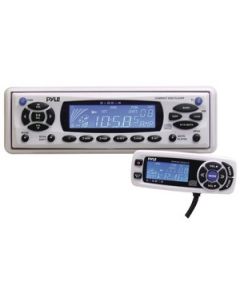 MARINE CD/MP3/FM RECEIVER WITH WEATHER BAND RADIO WITH WIRED REMOTE
