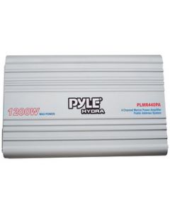 4-CHANNEL MARINE POWER AMPLIFIER/PUBLIC ADDRESS SYSTEM