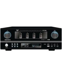 19' RACK-MOUNT 2,000-WATT AM/FM MULTI-SOURCE RECEIVER & VACUUM TUBE AMPLIFIER