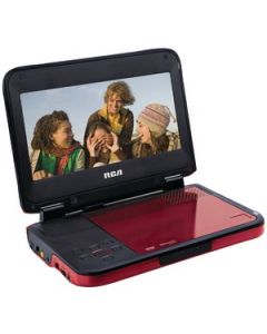 8" PORTABLE DVD PLAYER (RED)