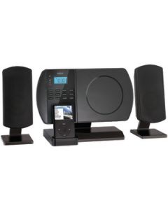VERTICAL-LOADING CD SYSTEM WITH IPOD® DOCK