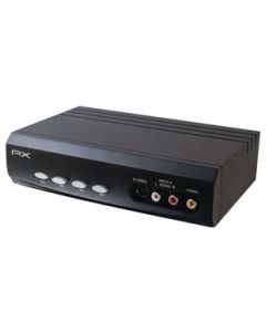 4 X 2 S-VIDEO/COMPOSITE/STEREO AUDIO SELECTOR SWITCH
