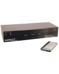 IMPACT ACOUSTICS™ COMPONENT VIDEO/DIGITAL AUDIO SELECTOR