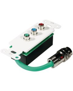 COMPONENT VIDEO WALL PLATE