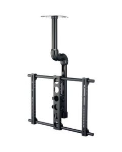 TILT & SWIVEL CEILING MOUNT FOR LARGE FLAT PANEL 37"–56" TVS