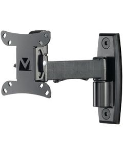 FULL-MOTION MOUNT FOR UP TO 27" FLAT PANEL TVS (SINGLE ARM; 8" EXTENSION)
