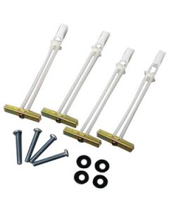 STEEL STUD MOUNTING KIT FOR FLUSH & TILT MOUNTS