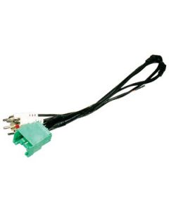 16-PIN RCA TO FACTORY DASH/AMPLIFIER PLUG FOR 1995–1997 FORD