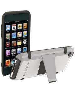 IPOD TOUCH® 4G CO-MOLDED KICKBACK CASE (WHITE/GRAY)