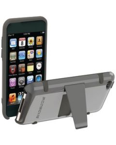 IPOD TOUCH® 4G CO-MOLDED KICKBACK CASE (GRAY)