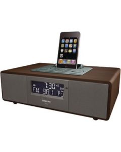 AM/FM WOODEN RADIO WITH IPOD® DOCK