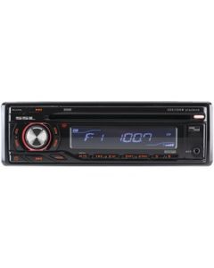 4 X 50-WATT IN-DASH CD RECEIVER WITH FRONT PANEL AUXILIARY INPUT & WIRELESS REMOTE