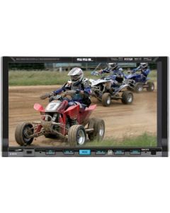7" TFT TOUCHSCREEN IN-DASH DOUBLE-DIN DVD RECEIVER