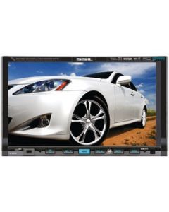 7" TFT TOUCHSCREEN IN-DASH DOUBLE-DIN DVD RECEIVER (WITH BLUETOOTH®)