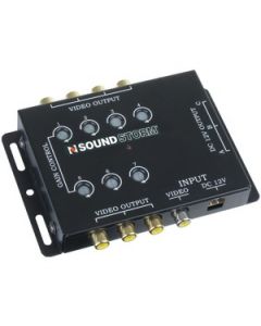 VIDEO SIGNAL AMPLIFIER (1-IN, 7-OUT)
