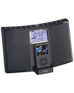 VERTICAL HI-FI AM/FM TABLE RADIO WITH IPOD(R) DOCK (BLACK)