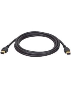 IEEE 1394 FIREWIRE® CABLES (6-FT, 6-PIN MALE TO 6-PIN MALE)