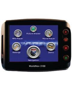 3.5" WORLDNAV 3100 PREMIUM PORTABLE GPS RECEIVER