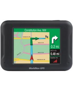 3.5" WORLDNAV PORTABLE GPS UNIT