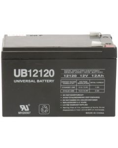 SEALED LEAD ACID BATTERIES (12V; 12 AH; .250 TAB TERMINALS; UB12120F2)