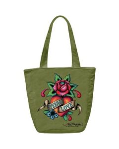 NESS ETERNAL LOVE KHAKI TOTE BAG
