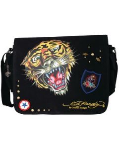 LEE TIGER BLACK MESSENGER BAG
