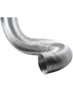SEMI-RIGID FLEXIBLE ALUMINUM DUCT (6" DIA X 8-FT)