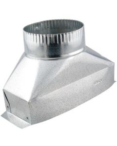 GALVANIZED ROUND TRANSITION (5")