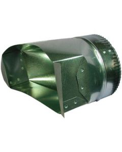 GALVANIZED ROUND TRANSITION (6")