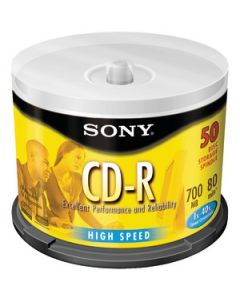 80-MINUTE/700 MB CD-RS (50-CT SPINDLE)