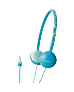 LIGHTWEIGHT COLORFUL HEADPHONES (BLUE)