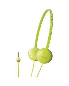 LIGHTWEIGHT COLORFUL HEADPHONES (GREEN)