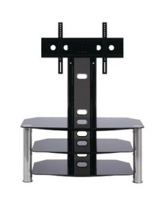 SARONA TV STAND WITH INTEGRATED FLAT PANEL MOUNT