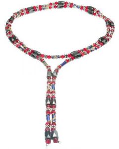 Red Crystal Magnetic 36'' Cloissone Necklace
