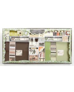 6276 Addison Hill TM Scrapbook Collection - Green & Brown