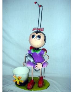1000 Garden Girl Bug with Citronella Candle