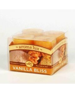 6214 aroma luxTM 12 Tealight Candles - Vanilla Bliss