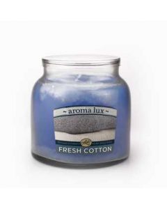 6341 Aroma Lux Jar Candle  - Clean Cotton