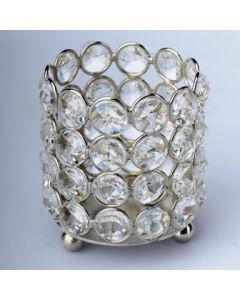 6968 Jeweled Candle Holder